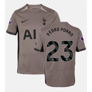 Tottenham Hotspur Pedro Porro #23 Tredje Tröja 2023-24 Kortärmad